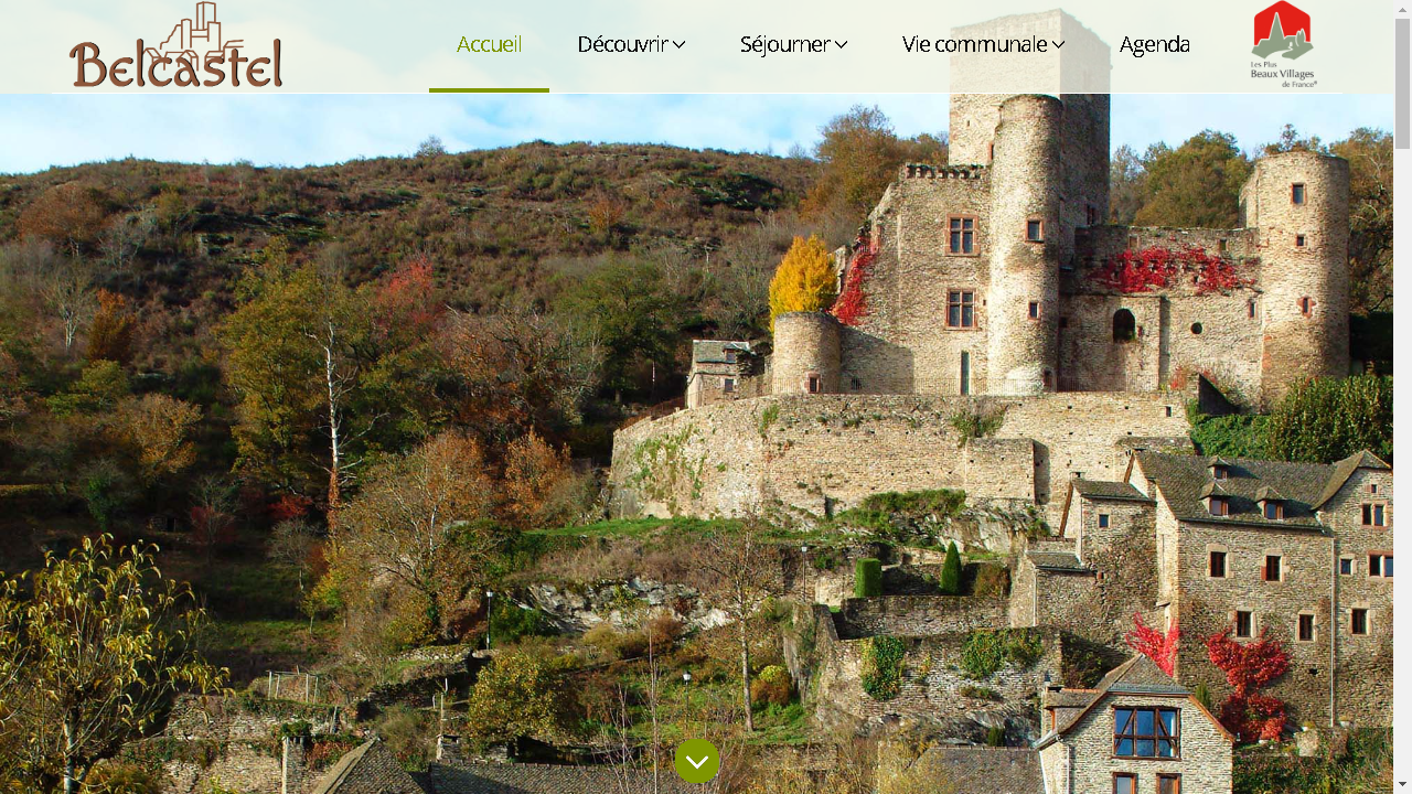 Capture d'écran de http://www.mairie-belcastel.fr/